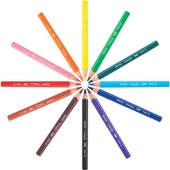 Kids Evolution Triangle Üçgen Jumbo Boya Kalemi 12 Renk - 1
