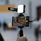 Thronmax C1P Profesyonel Vlogger Video Işıklı Akış Mikrofon Seti - 2