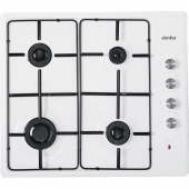 Simfer 3010 Doğalgazlı Beyaz Set Üstü Ocak - 1