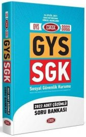 2022 GYS SGK Soru Bankası Data Yayınları - 1