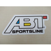 AST SPORTS LINE STİCKER 11x5,5cm SPORTS LINE YAZISI - SPORTS LINE ETİKETİ - SPORTS LINE ÇIKARTMASI - 1