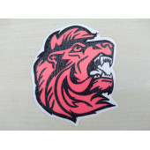 ASLAN STİCKER KIRMIZI 8x7cm Lion STİCKER ARSLAN ASLAN ETİKETİ ASLAN ÇIKARTMASI - 1