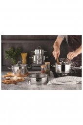 KAHRAMANLAR SIRMA 10 PARÇA ÇELİK TENCERE SETİ 2020 thumbnail 2