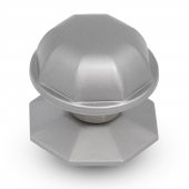 Kristal Kapı Tokmağı Topuzu Kapı Babası Kolu Saten Metal Tokmak thumbnail 4