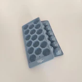 2 Adet 17 Bölmeli Kristal Su Sızdırmaz Buzluk Kokusuz Buz Kalıbı Buzluk 2'li Buzluk - 2