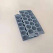 2 Adet 17 Bölmeli Kristal Su Sızdırmaz Buzluk Kokusuz Buz Kalıbı Buzluk 2'li Buzluk - 3