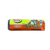 Ögem büyükboy çöp poşeti 65/80 ölçü 10 rulo pkt - 1