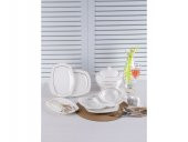 Taç Astoria Petunia 55 Parça Porselen Yemek Takımı - 5