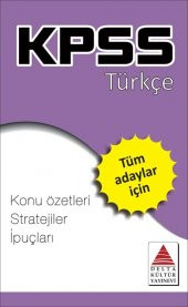 KPSS Türkçe Strateji Kartları Delta Kültür Yayınları - 1