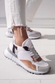 Milena Kadın Spor Ayakkabı Pudra Sneaker - 2