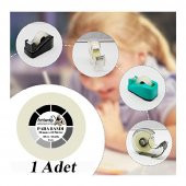 Şeffaf Para Bandı 12mm x 33 Metre 1 Adet Artlantis Şeffaf Okul Ofis Bantı 1 Adet - 1