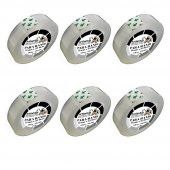 Şeffaf Para Bandı 12mm x 33 Metre 6 Adet Artlantis Şeffaf Okul Ofis Bantı 6 Adet - 2