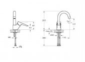 Artema A42442 Solid S Döner Borulu Lavabo Bataryası - 2