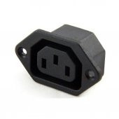 C13 Dişi Şase Tipi Power Soket - Vidalı - 1