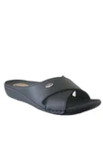Muya Yara 32251-430 Topuk Jelli Anatomik Taban Kadın Terlik Siyah 36-42 - 1