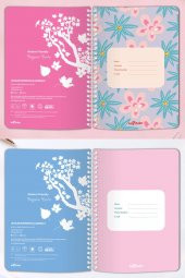 2li Tarihsiz Defter Seti A5 Girl Power & Gülümse - 4