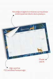 2li Masaüstü Planlayıcı Set Tropikal - 2