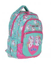 Kaukko Kids Love Desing Sırt Çantası Mint Unicorn L5071 - 2