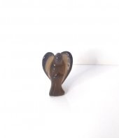 3.5 Cm Mini Melek Heykel Doğal Değerli Taş Oyma Cep Koruyucu Taşı Şanslı - 1