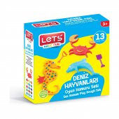 Lets Oyun Hamuru Deniz Hayvanları Seti 13 Parça - 1