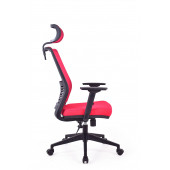 Herkese Mobilya Carina Kırmızı Fileli Pls Makam Koltuğu Ofis Koltuğu thumbnail 3