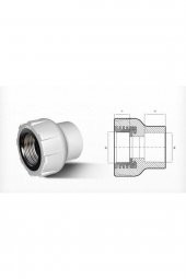 Pprc 20mm-1/2" Iç Dişli Rekor - 2