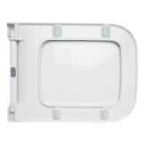 Olimpia Kare Yavaş Kapanan Klozet Kapağı Vale&Renova Model Uyumlu Droplast - 2