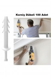 Korniş Dübeli Çivili 7 Mm Paket 100 Adet - 1