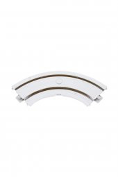 Korniş Perde Rayı Köşesi 2li Dönüş Plastik 90 Derece-perdeleriniz Takılmadan Rahat Döner-dayanıklı - 1