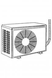 Klima Gider Hortumu 5 Metre - 2