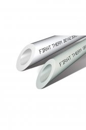 Boru Pn25 Pprc Plastik Boru 25 Mm. Beyaz Temiz Su Tesisat Borusu 2 Mt. - 1