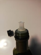 marasca 250 ml zeytinyağı şişesi 25 adet akıtıcı metal kapak - 2