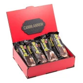 Sevdiklerinize Özel Kırmızı Ahşap Hediye Kutusunda 4 Adet Browni Intense ( Canım Annem Yazılı ) thumbnail 1