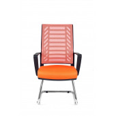 Herkese Mobilya Gardena Turuncu Fileli Misafir Koltuğu Ofis Koltuğu - 1