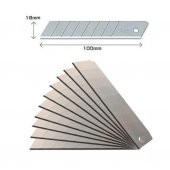 Maket Bıçağı Yedeği Ucu Kalın 18 mm Bıçak 10 Adet - 2