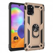 Samsung Galaxy A31 Kılıf Yüzüklü Magnetic Antişok Korumalı Silikon Kapak - 2