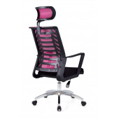 Herkese Mobilya Gardena Mor Krom Makam Koltuğu Ofis Koltuğu thumbnail 4