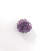 Doğal Ametist Kuvars Kristal Taş 3.5- 4 CM Reiki Şifa Çakra El Oyma Kaba Doğal Taşlar - 7