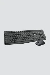 Logitech Kablosuz Q Türkçe Klavye Mouse Seti - 6