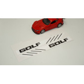 Volkswagen Golf Yan Aynalar Selefon Kaplama Sticker Seti - 3
