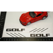 Volkswagen Golf Yan Aynalar Selefon Kaplama Sticker Seti - 6