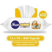 SLEEPY EXTRA HASSAS ISLAK HAVLU 12X70 - 2