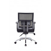 Herkese Mobilya Riva Siyah Krom Çalışma Koltuğu Ofis Koltuğu - 5