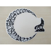 OSMANLI AY YILDIZ STİCKER 15x12cm BOZKURT TÜRK BAYRAĞI STİCKER, AYYILDIZ ETİKETİ, TÜRK BAYRAĞI ÇIKARTMASI - 1