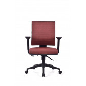 Herkese Mobilya Riva Bordo Pls Çalışma Koltuğu Ofis Koltuğu - 1