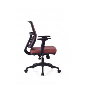 Herkese Mobilya Riva Bordo Pls Çalışma Koltuğu Ofis Koltuğu - 3