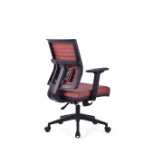 Herkese Mobilya Riva Bordo Pls Çalışma Koltuğu Ofis Koltuğu - 4