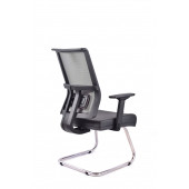 Herkese Mobilya Perla Siyah Fileli Çalışma Koltuğu Ofis Koltuğu - 4