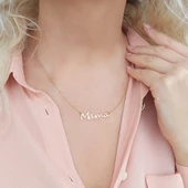 925 Ayar Gümüş İsim Kolye thumbnail 2