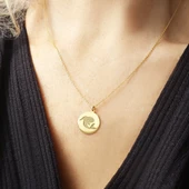 Vaoov 925 Ayar Gümüş Balık Burcu Kolye thumbnail 4